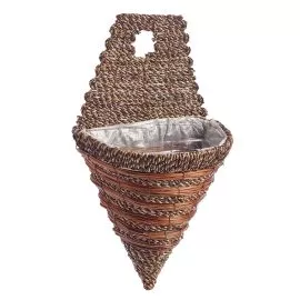 Sisal Rope & Fern Wall Torch