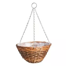 Faux Hyacinth Hanging Basket