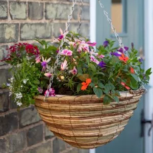 Mountain Leaves Hanging Basket