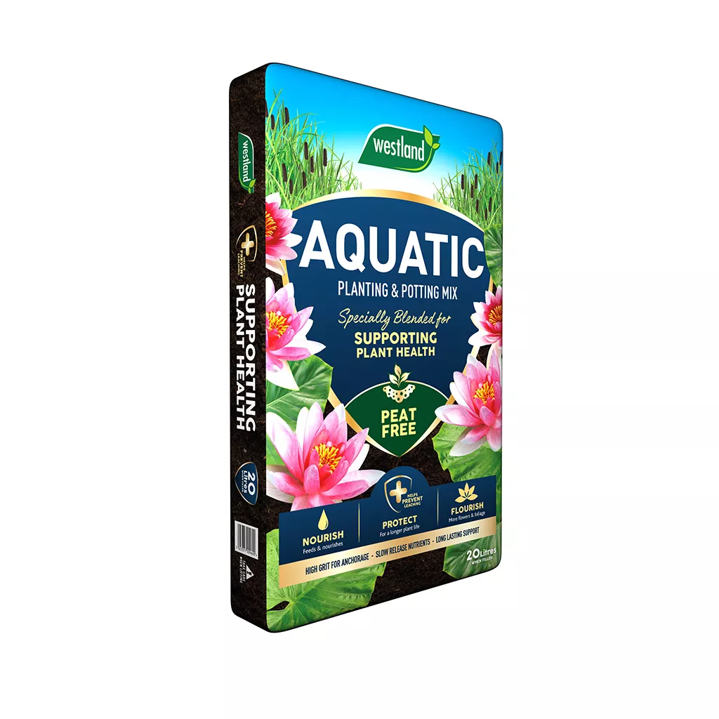 aquatic peat free planting potting mix front