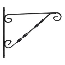 Black Hanging Basket Bracket