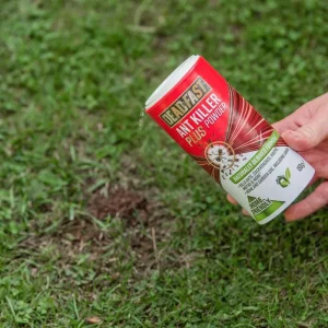 Deadfast Ant Killer Plus Powder on grass