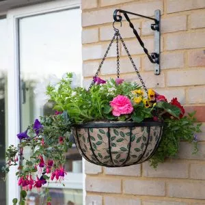 Decorative Leaf Hanging Basket Liner