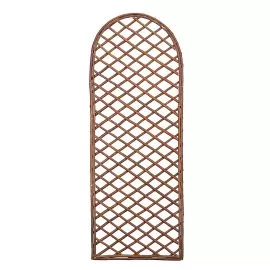 curved willow trellis panel
