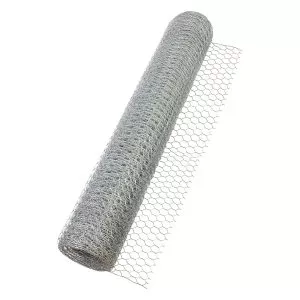 13mm² galvanised wire netting