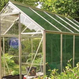 greenhouse shading on a greenhouse