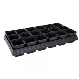 Gro-Sure Growing Tray with 18 Square Pots