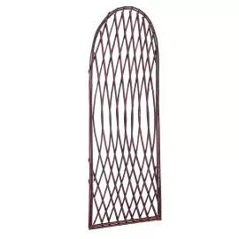 Lattice Framed Willow Trellis