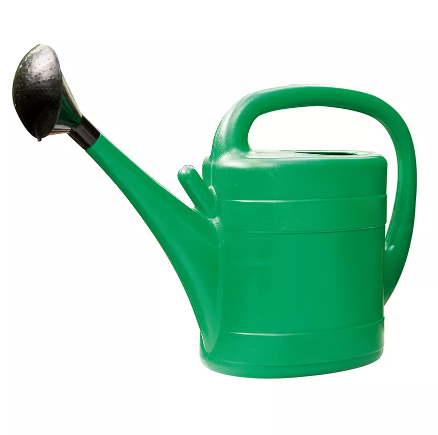 Green Plastic Watering Can