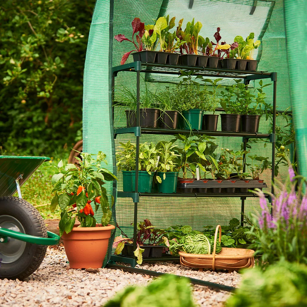 premium growhouse shelving