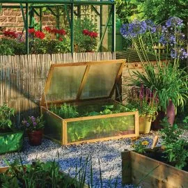 Wooden Cold Frame Natural