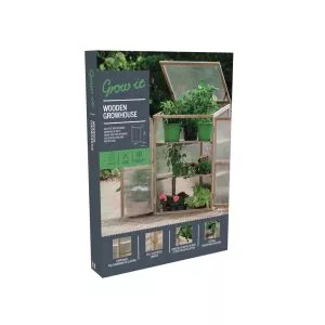 wooden growhouse in pack