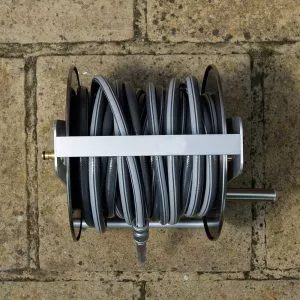 Flopro professional metal reel on wall