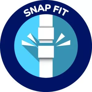 snap fit icon 