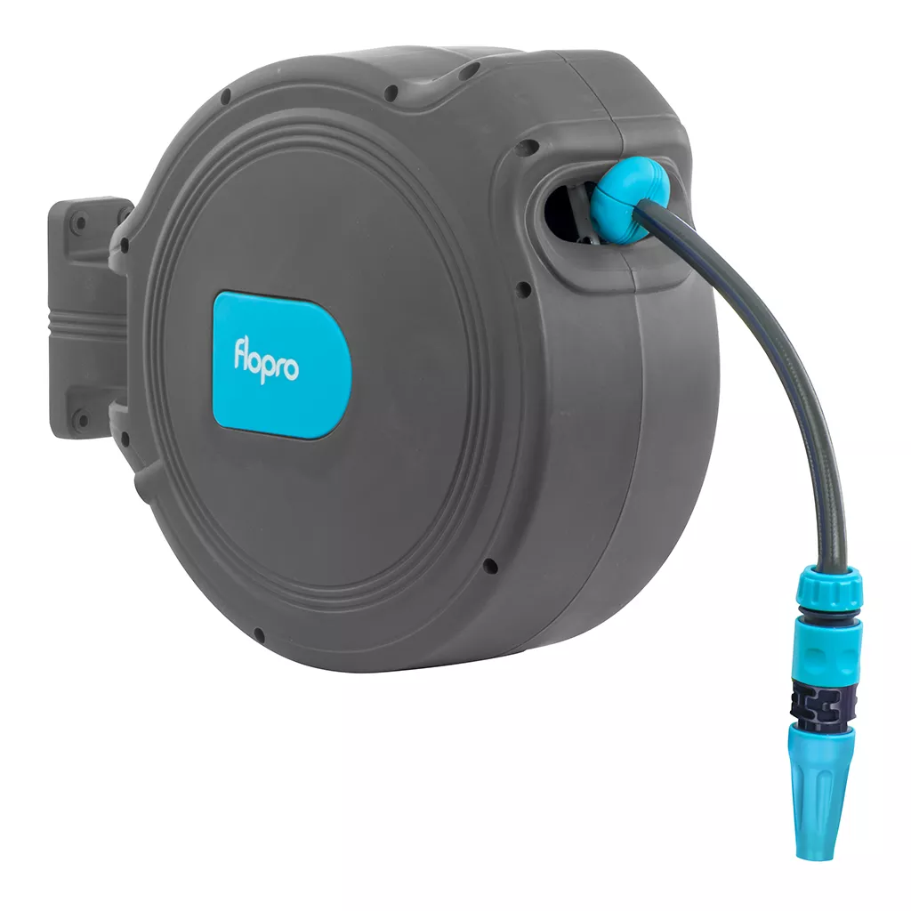 Flopro Auto Retract Hose Reel 15m - Watering - Garden Health