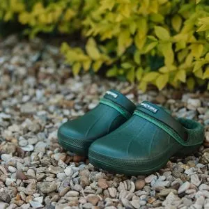 fleece lined garden clogs