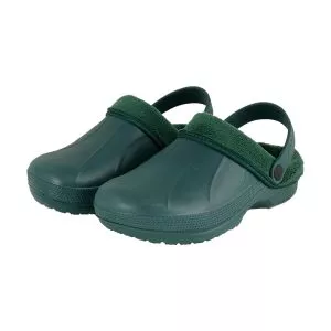 fleece lined garden clogs