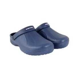 Navy Garden Clogs