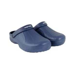 navy garden clogs