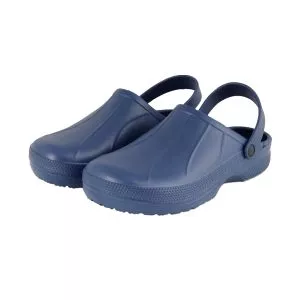 navy garden clogs