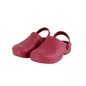 rumba red garden clogs