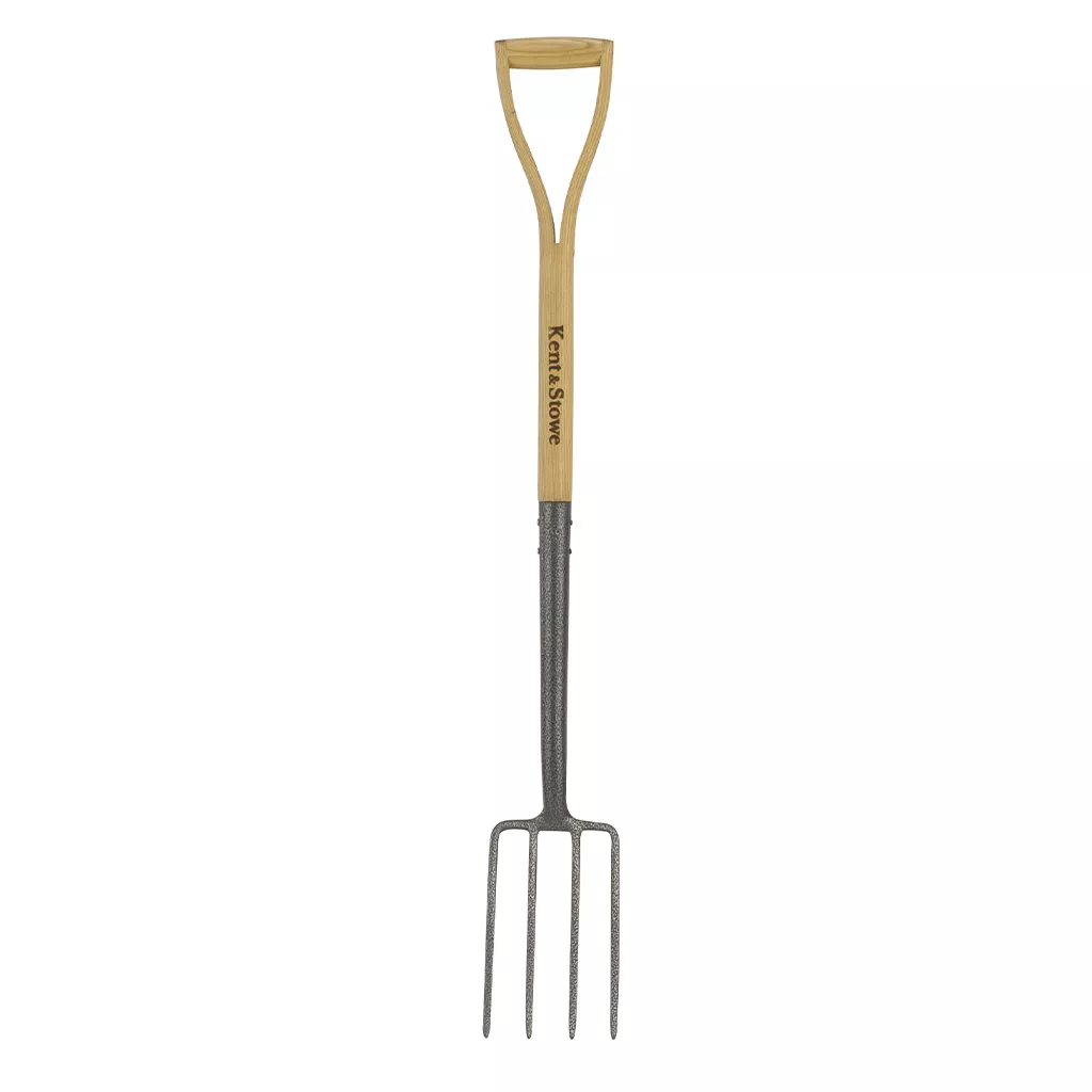 Carbon Steel Border Fork - Kent & Stowe - Garden Health