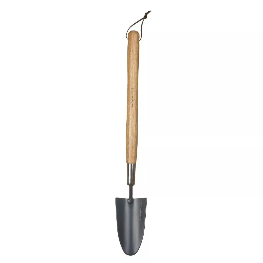 Carbon Steel Border Hand Trowel out of pack