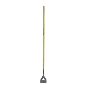 Kent & Stowe Carbon Steel Long Handled Dutch Hoe Cut Out