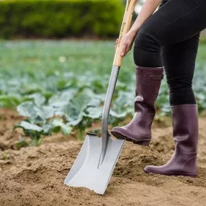 Kent & Stowe Carbon Steel Square Mouth Shovel