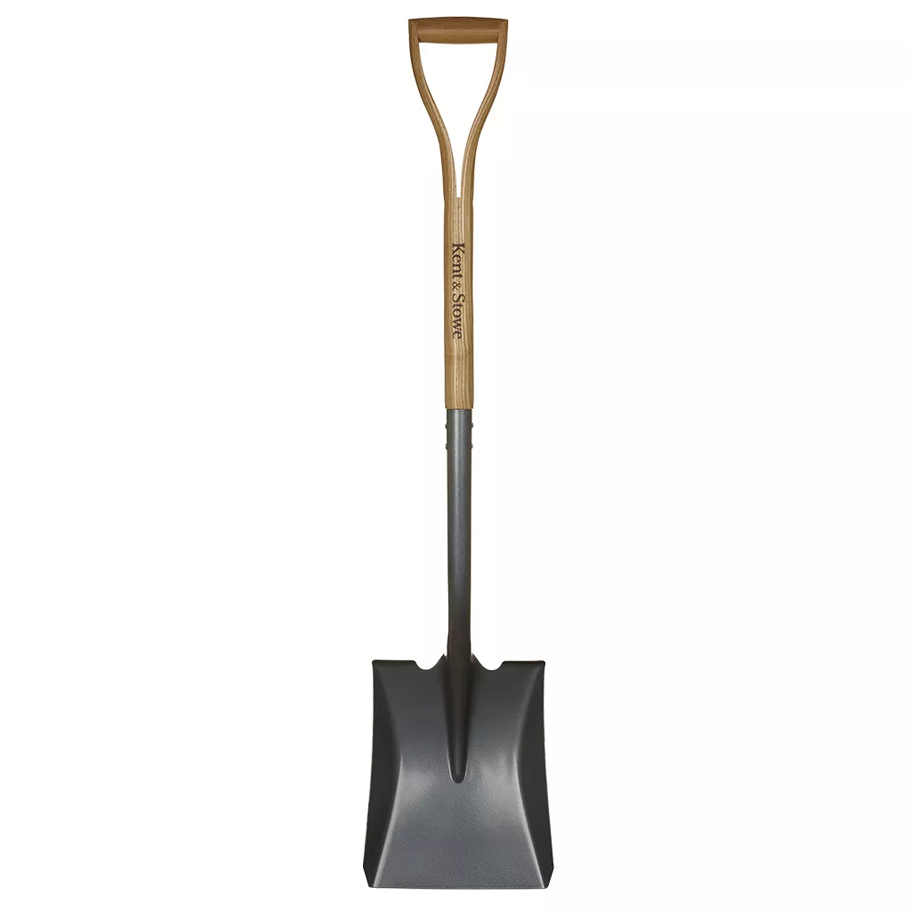 Kent & Stowe Carbon Steel Square Mouth Shovel