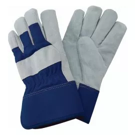Navy Fleece Lined Rigger Gloves