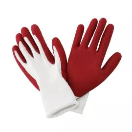 Red Natural Bamboo Gloves