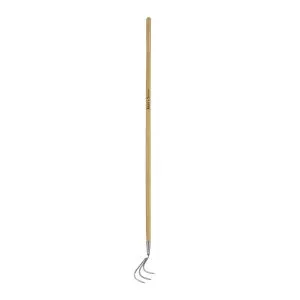 Stainless Steel Long 3 Prong Cultivator