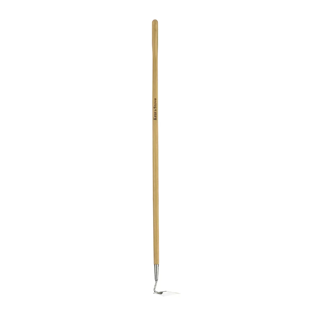 kent & stowe stainless steel long handled draw hoe