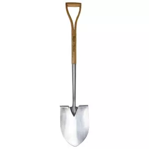 Kent & Stowe stainless steel pointed spade