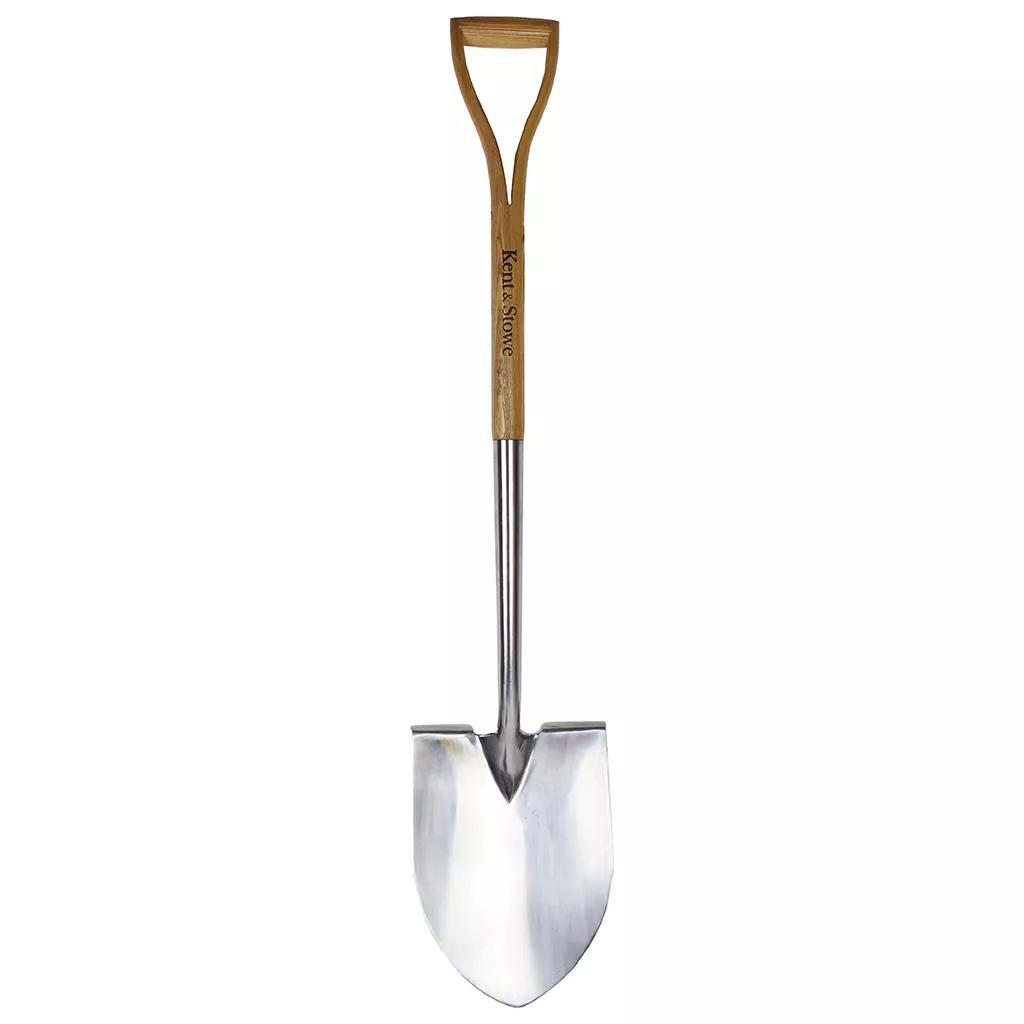 Kent & Stowe - Stainless Steel Garden Life Digging Spade, FSC 