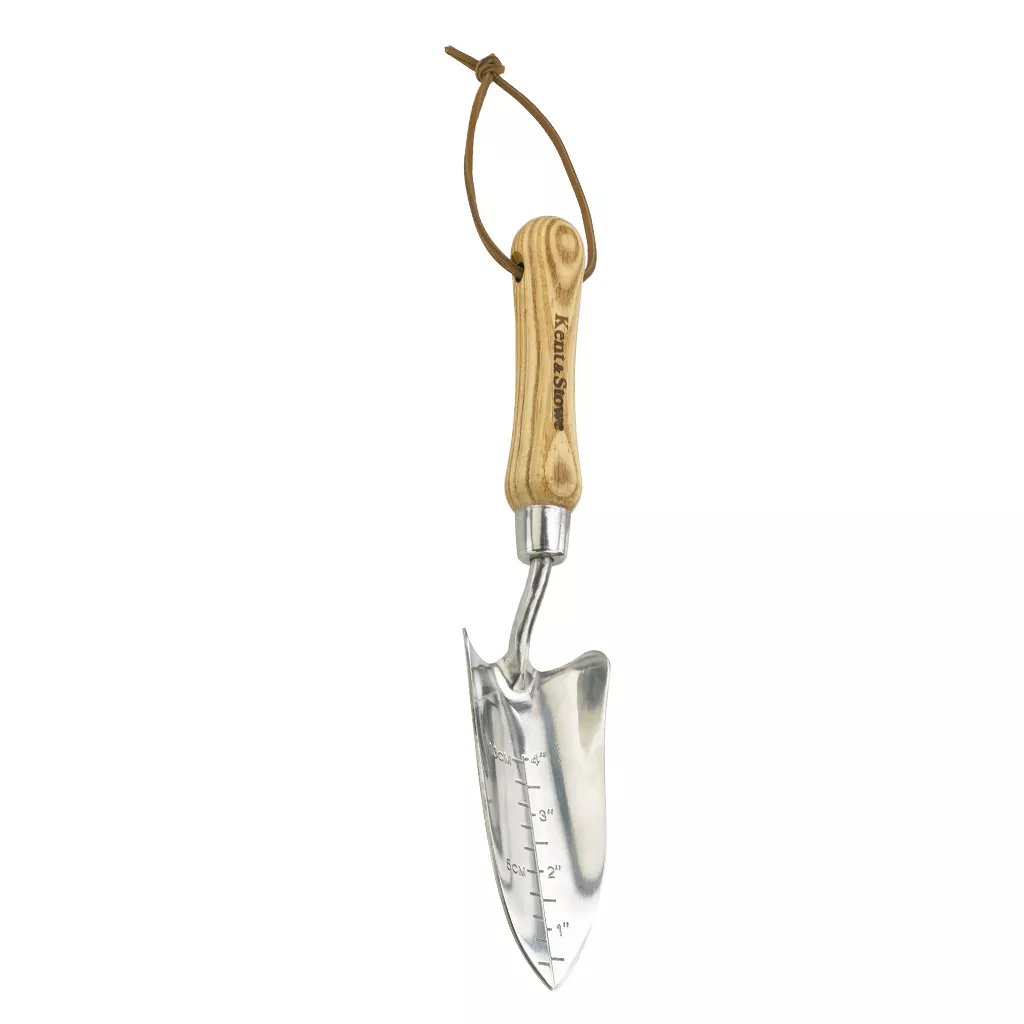 kent & stowe stainless steel transplanting trowel