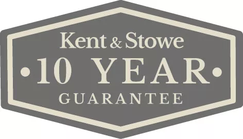 Kent & Stowe 10 year guarantee stamp
