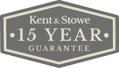 Kent & Stowe 15 year guarantee stamp