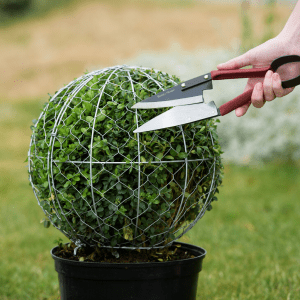 kent & stowe ball topiary frame lifestyle