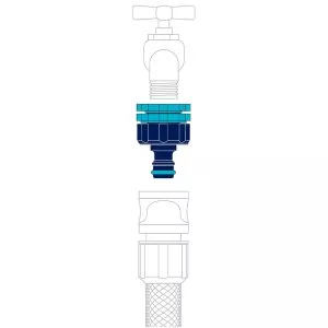 Flopro Perfect Fit Outdoor Tap Connector