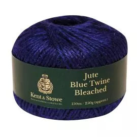 Jute Twine Bleached Blue