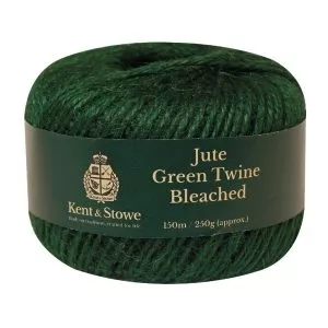 Jute Twine Bleached Green