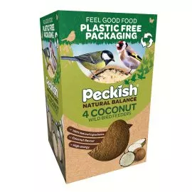 Peckish Natural Balance Coconut Feeders