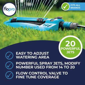 flopro monsoon oscillating sprinkler