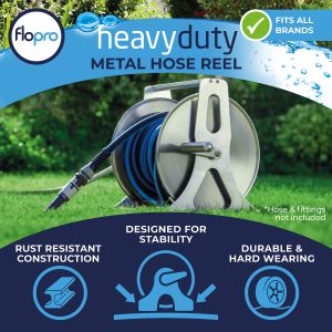 flopro metal hose reel