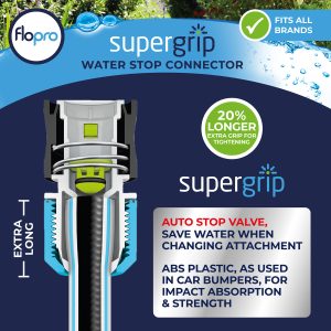 Flopro water stop connector