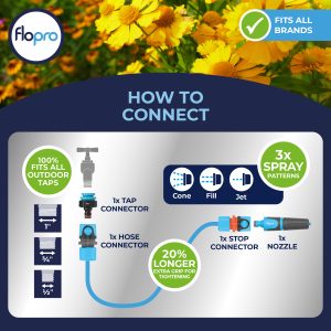 flopro everyday hose connection starter set how to connect