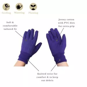 jersey cotton grip purple