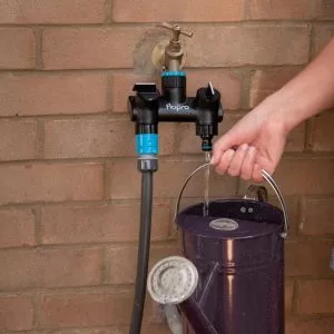 flopro double tap connectors with watering can